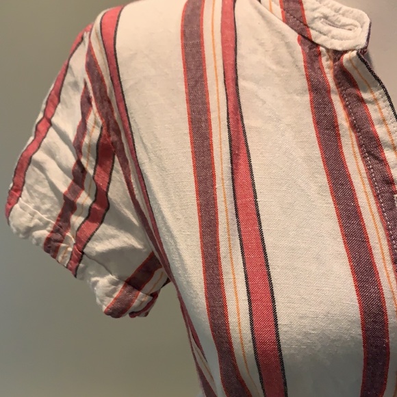 Stripped Midi Button down dress. - Picture 2 of 2